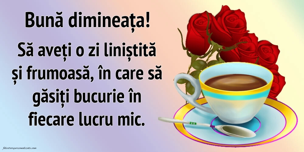 Imagini de BUNĂ DIMINEAȚA: Cafea