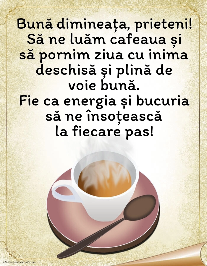Imagini de BUNĂ DIMINEAȚA cu cafea: Cafea