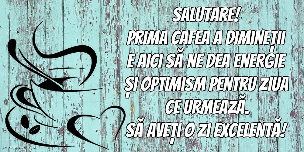 Bună dimineața! - Imagini cu cafea și mesaje frumoase: Cafea