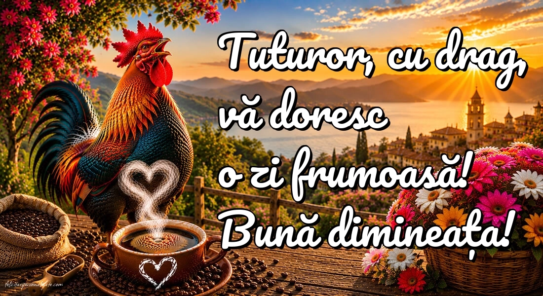 Imagini cu mesaje de BUNĂ DIMINEAȚA la cafea: Cafea