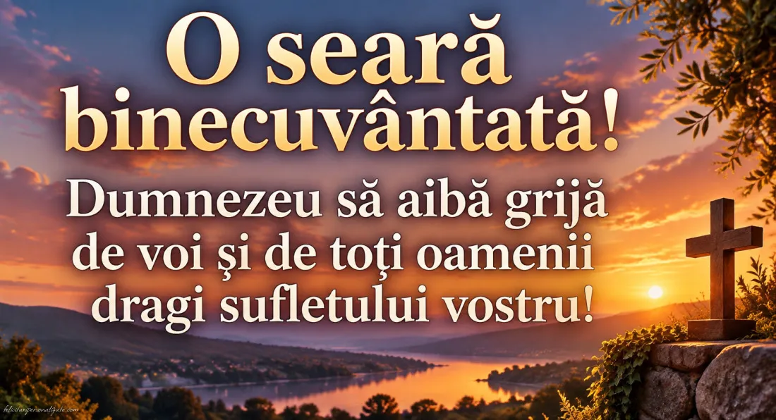 Imagini cu mesaje de Bună seara: 