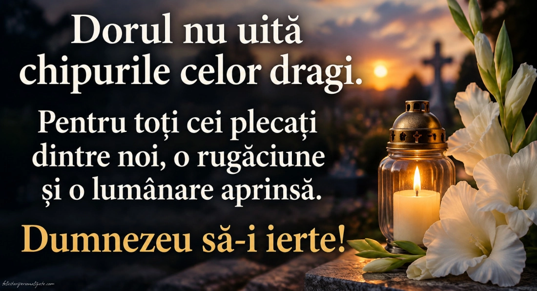 Imagini cu mesaje de dor și amintire: 