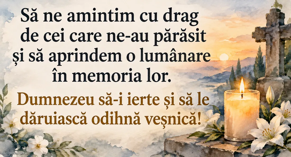 Imagini cu mesaje de dor și amintire: 