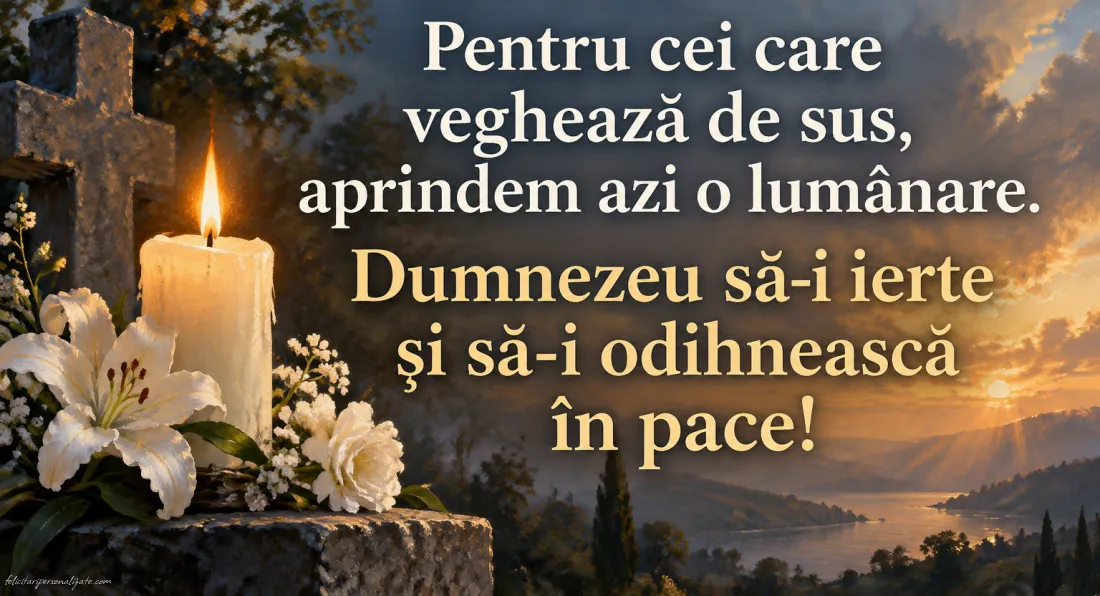 Imagini cu mesaje de dor și amintire: 