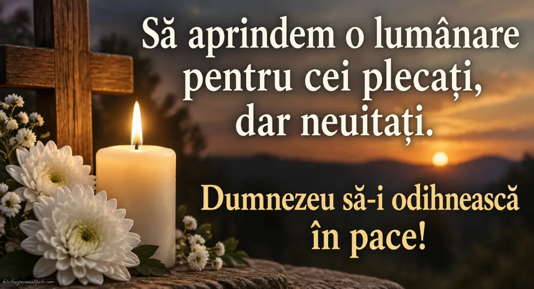 Imagini cu mesaje de dor și amintire: 