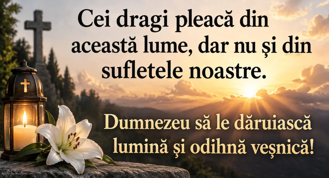 Imagini cu mesaje de dor și amintire: 