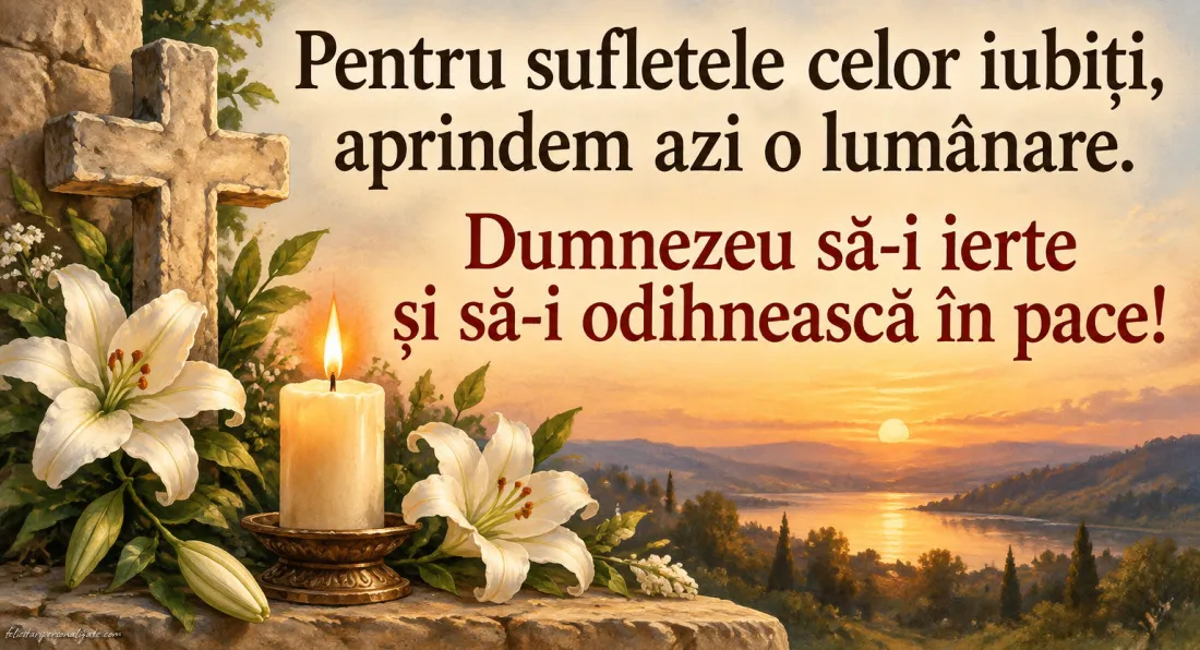 Imagini cu mesaje de dor și amintire: 