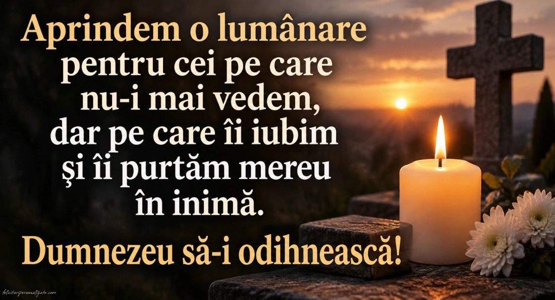 Imagini cu mesaje de dor și amintire: 