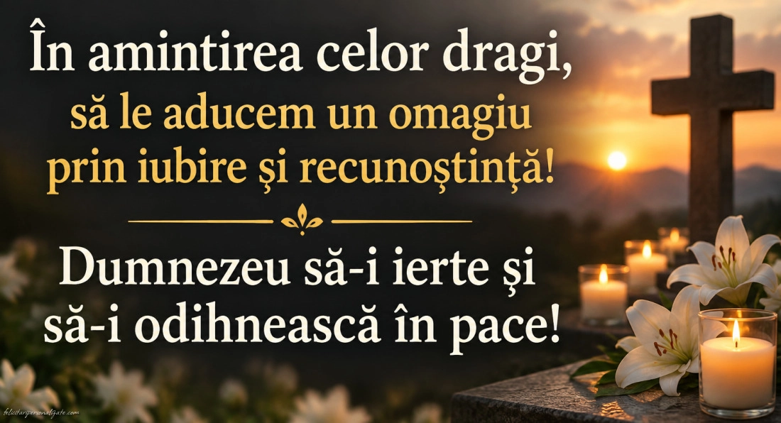 Imagini cu mesaje de dor și amintire: 