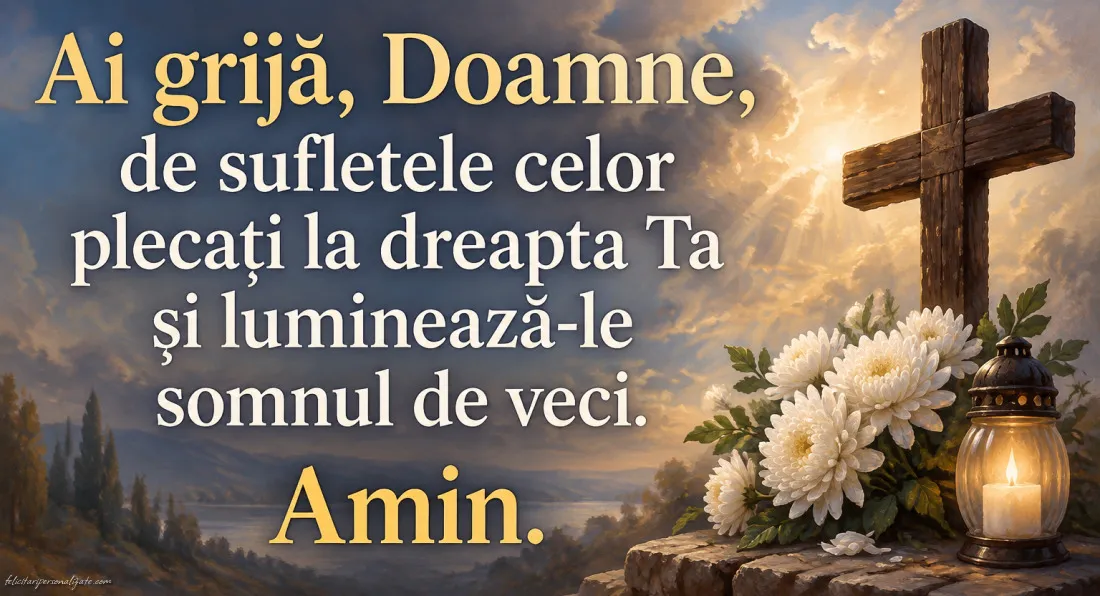 Imagini cu mesaje de dor și amintire: 