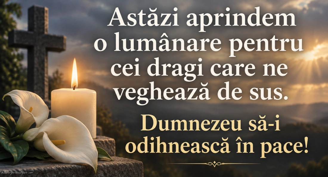 Imagini cu mesaje de dor și amintire: 