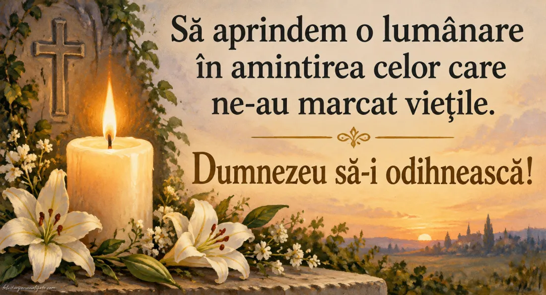Imagini cu mesaje de dor și amintire: 