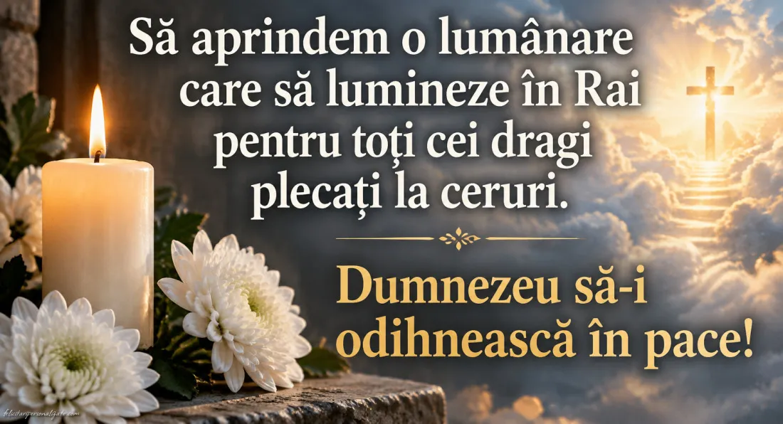 Imagini cu mesaje de dor și amintire: 