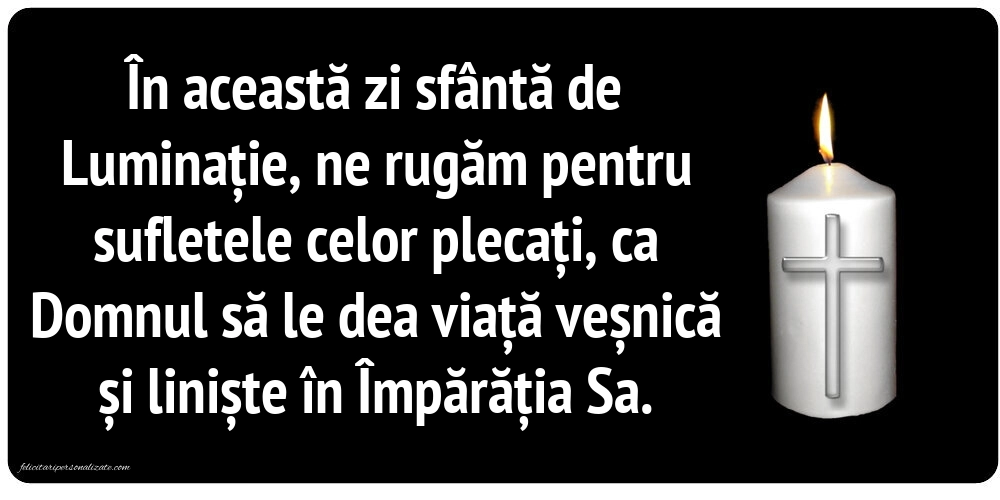 Imagini cu mesaje de Ziua Morților: Lumânari (Comemorare)