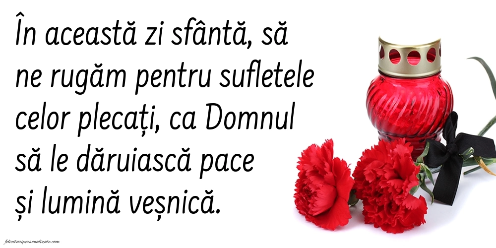 Imagini cu urări de Ziua Morților - Luminație: Lumânari (Comemorare)