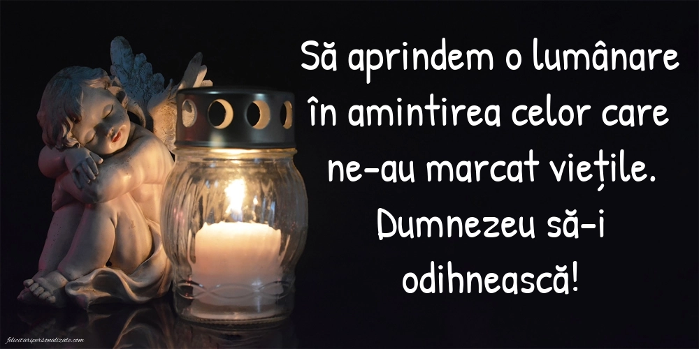 Imagini cu mesaje pentru toți cei plecați dintre noi: Lumânari (Comemorare)