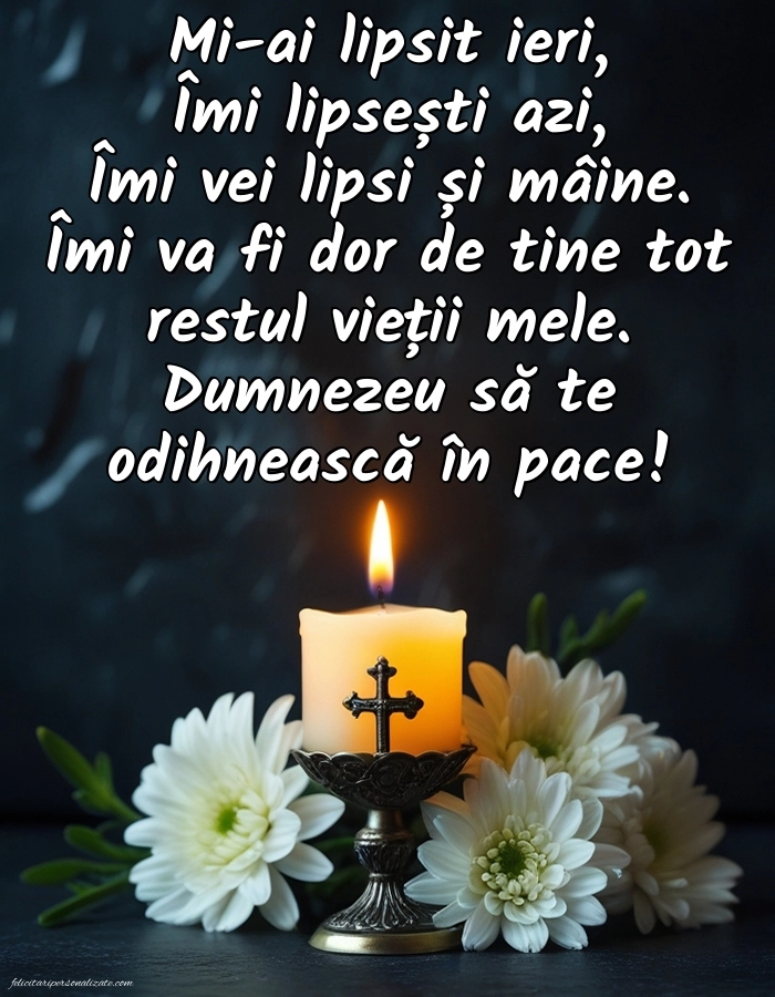 Imagini de Comemorare în Amintirea Celor Dragi: Lumânari (Comemorare)