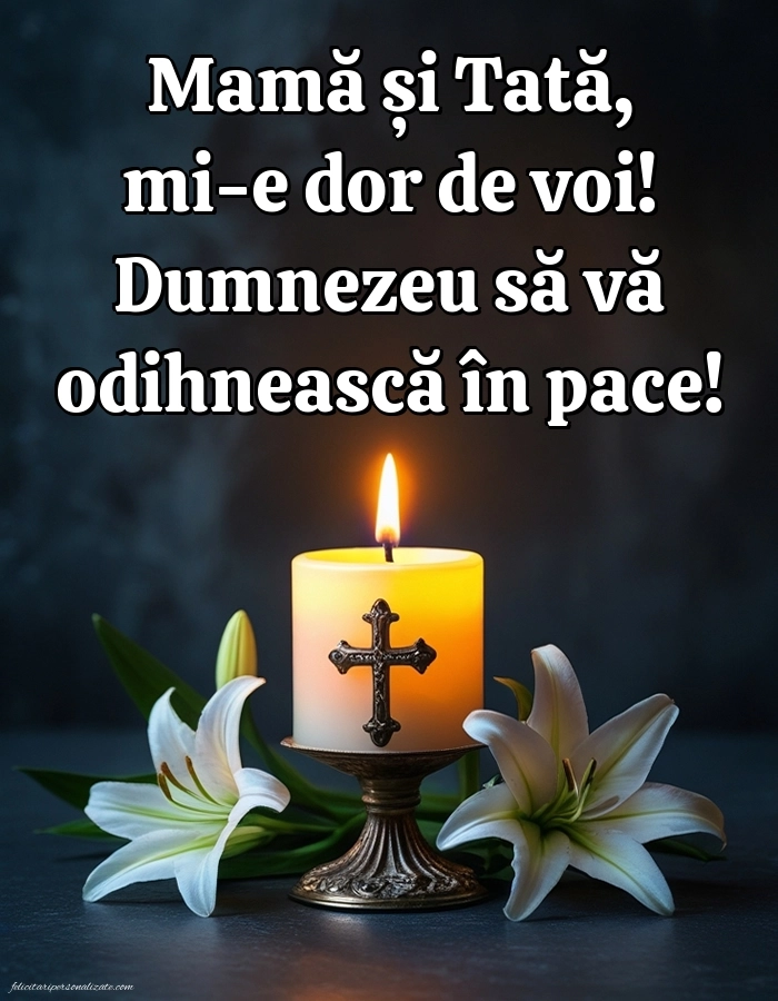 Imagini de Comemorare în Amintirea Celor Dragi: Lumânari (Comemorare)