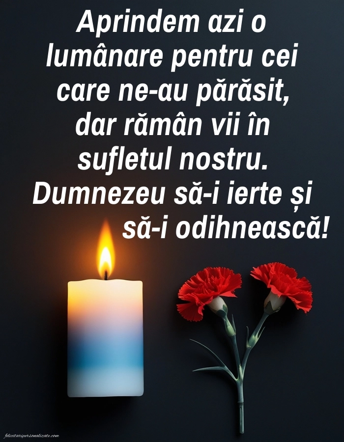 Imagini de Comemorare în Amintirea Celor Dragi: Lumânari (Comemorare)
