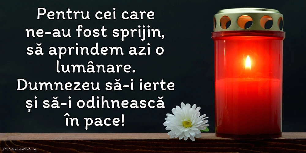 Imagini în amintirea celor dragi: Lumânari (Comemorare)