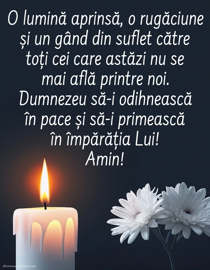 Imagini de Comemorare în Amintirea Celor Dragi: Lumânari (Comemorare)