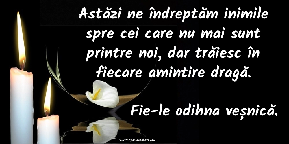 Imagini în amintirea celor dragi: Lumânari (Comemorare)