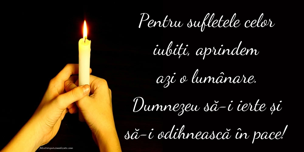 Imagini în amintirea celor dragi: Lumânari (Comemorare)