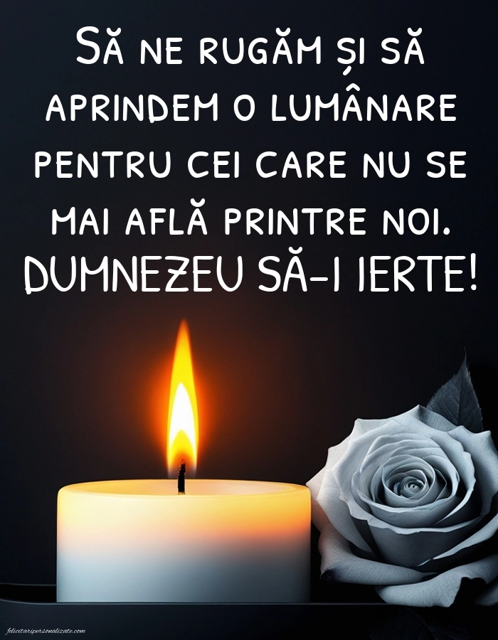 Imagini de Comemorare în Amintirea Celor Dragi: Lumânari (Comemorare)