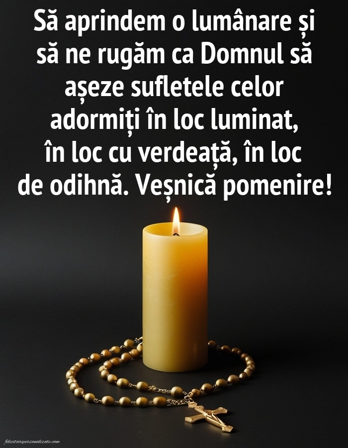 Imagini de Comemorare în Amintirea Celor Dragi: Lumânari (Comemorare)