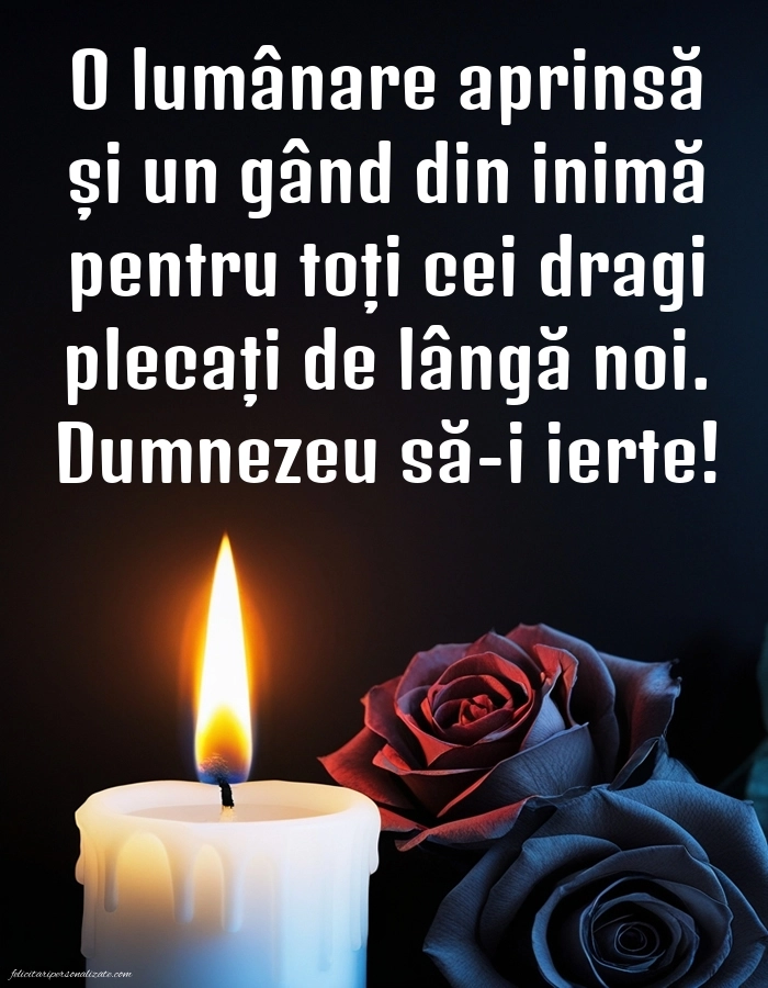 Imagini de Comemorare în Amintirea Celor Dragi: Lumânari (Comemorare)