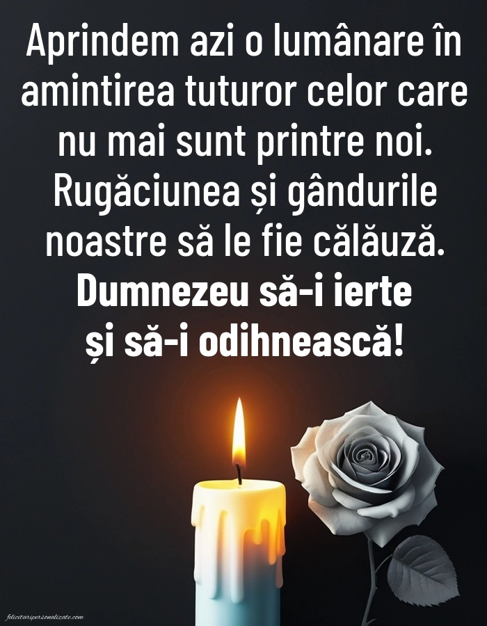 Imagini de Comemorare în Amintirea Celor Dragi: Lumânari (Comemorare)