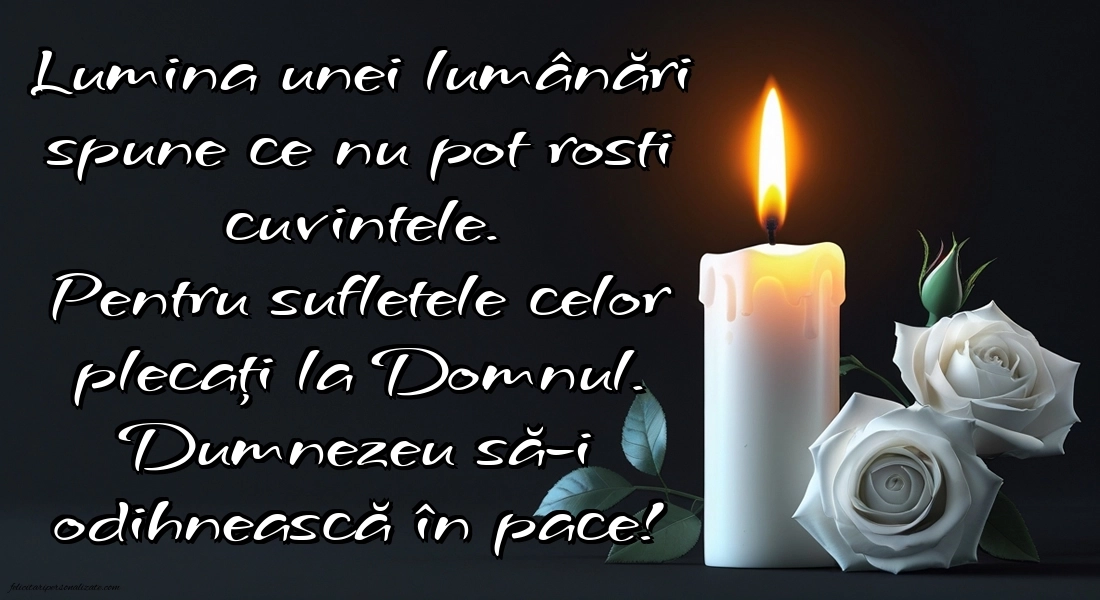 Imagini de Comemorare în Amintirea Celor Dragi: Lumânari (Comemorare)