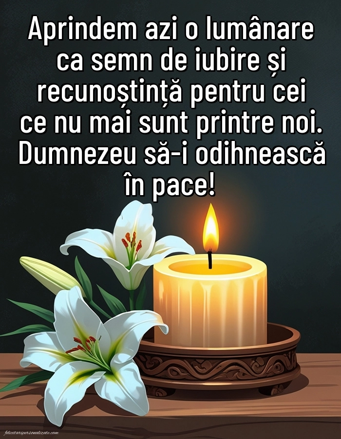 Imagini de Comemorare în Amintirea Celor Dragi: Lumânari (Comemorare)