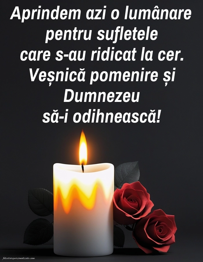 Imagini de Comemorare în Amintirea Celor Dragi: Lumânari (Comemorare)