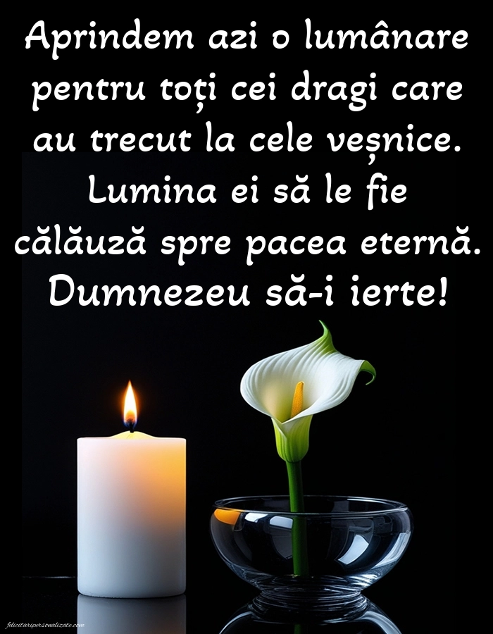 Imagini de Comemorare în Amintirea Celor Dragi: Lumânari (Comemorare)