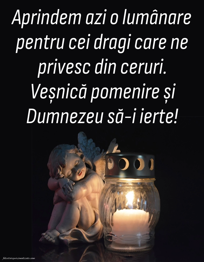 Poze de comemorare cu mesaje în memoria celor plecați dintre noi: Lumânari (Comemorare)