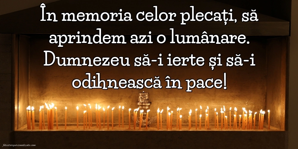 Imagini în amintirea celor dragi: Lumânari (Comemorare)
