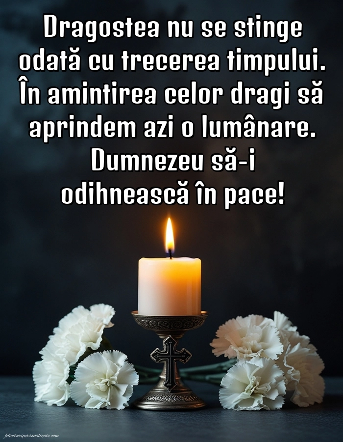 Imagini de Comemorare în Amintirea Celor Dragi: Lumânari (Comemorare)