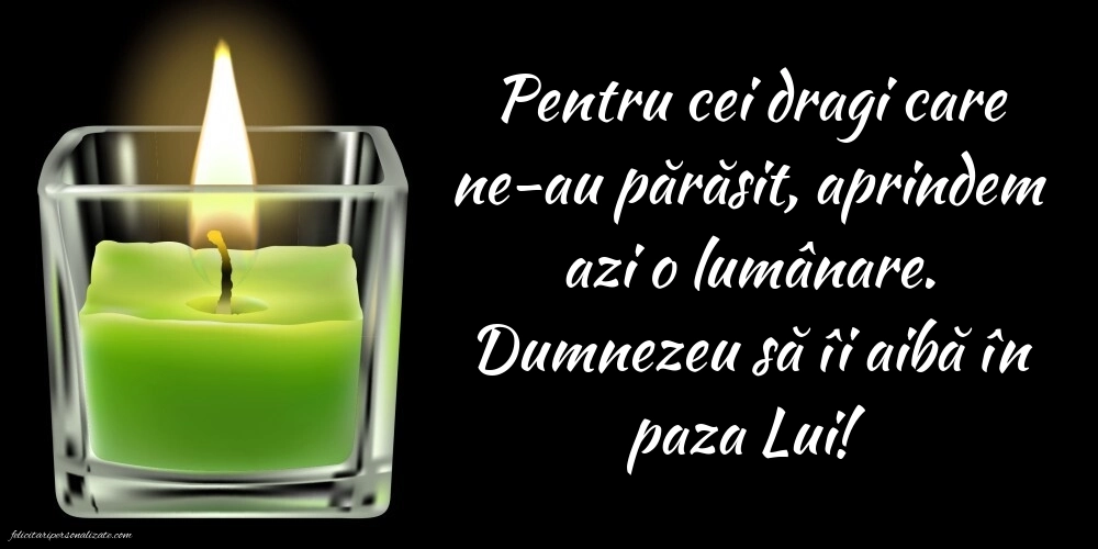 Imagini în amintirea celor dragi: Lumânari (Comemorare)