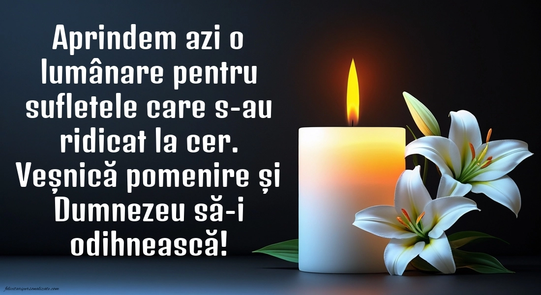 Imagini de Comemorare în Amintirea Celor Dragi: Lumânari (Comemorare)