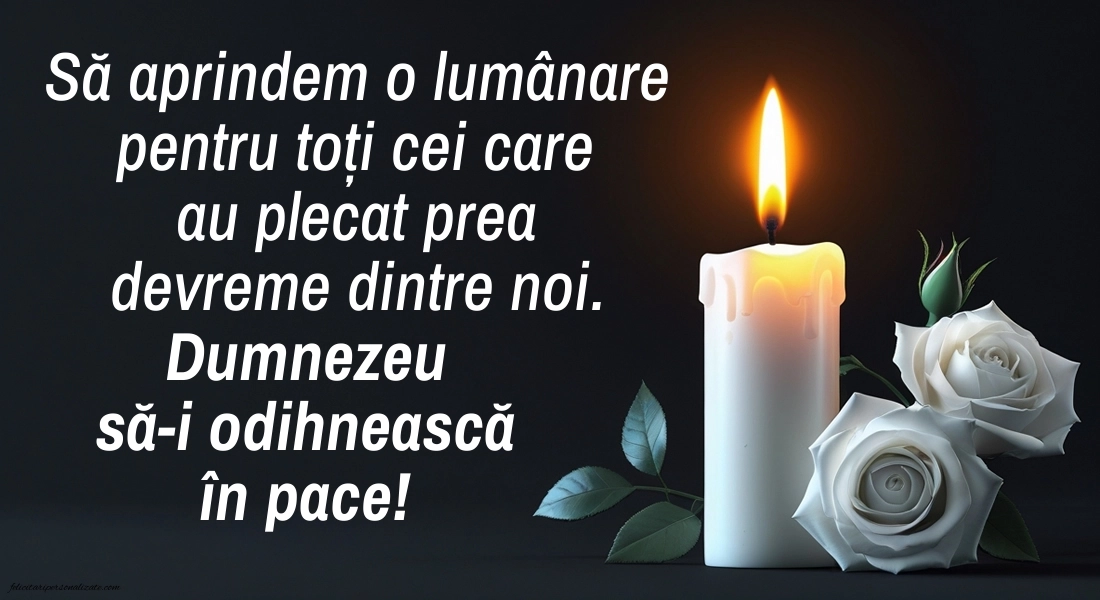 Imagini de Comemorare în Amintirea Celor Dragi: Lumânari (Comemorare)