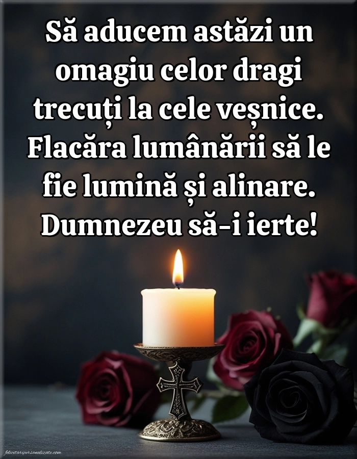 Imagini de Comemorare în Amintirea Celor Dragi: Lumânari (Comemorare)