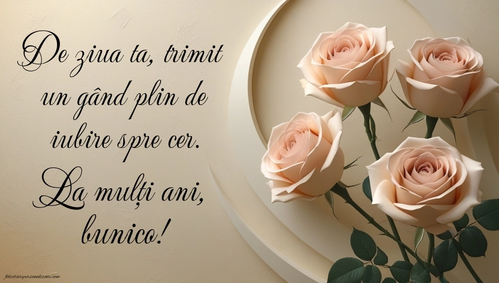 Imagini de La Mulți Ani pentru Bunica din Cer: La mulți ani (Comemorare)