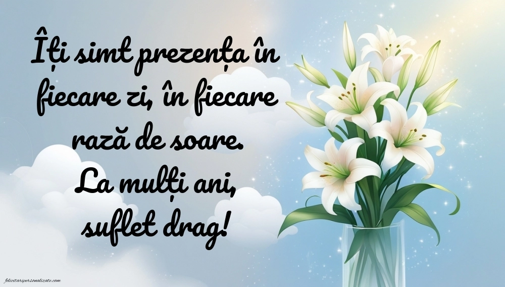 Imagini de La mulți ani pentru bunica decedată: La mulți ani (Comemorare)