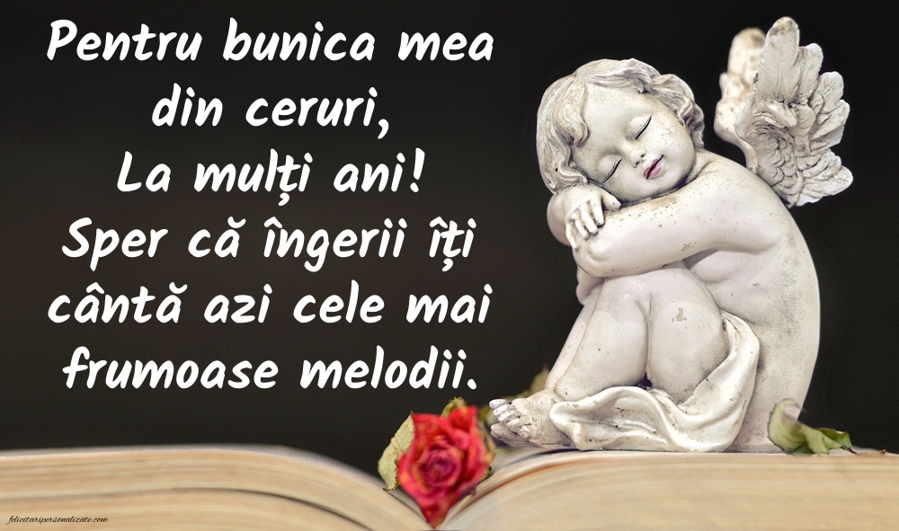 Imagini de La Mulți Ani pentru Bunica din Cer: La mulți ani (Comemorare)