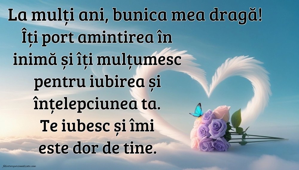 Imagini de La Mulți Ani pentru Bunica din Cer: La mulți ani (Comemorare)