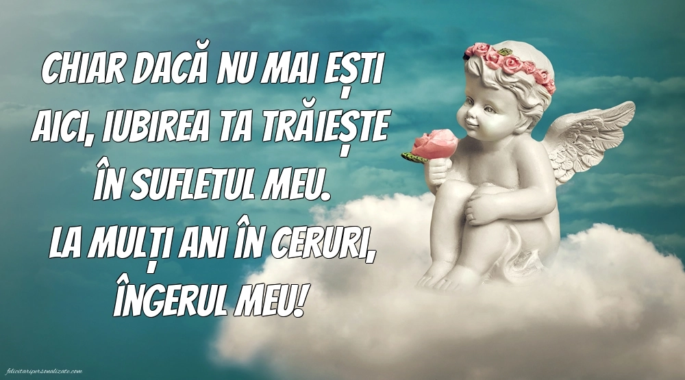 Imagini de La Mulți Ani pentru Bunica din Cer: La mulți ani (Comemorare)