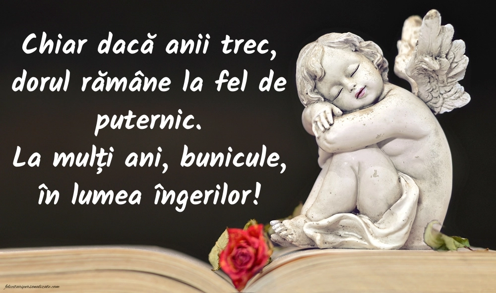 Imagini de La Mulți Ani pentru Bunic din Cer: La mulți ani (Comemorare)