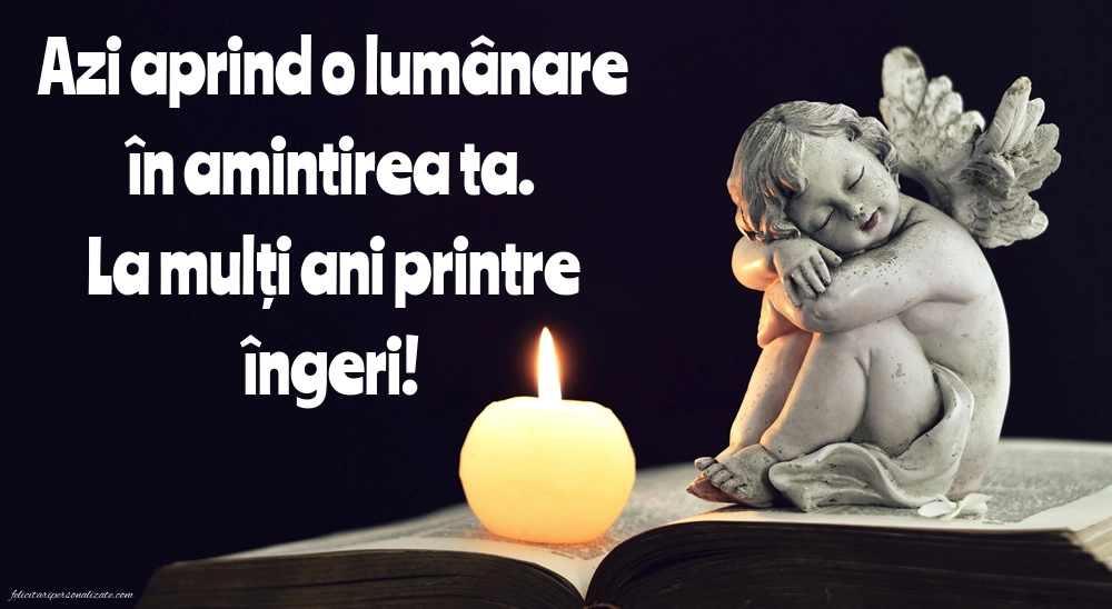 Imagini de La mulți ani pentru bunicul care murit: La mulți ani (Comemorare)