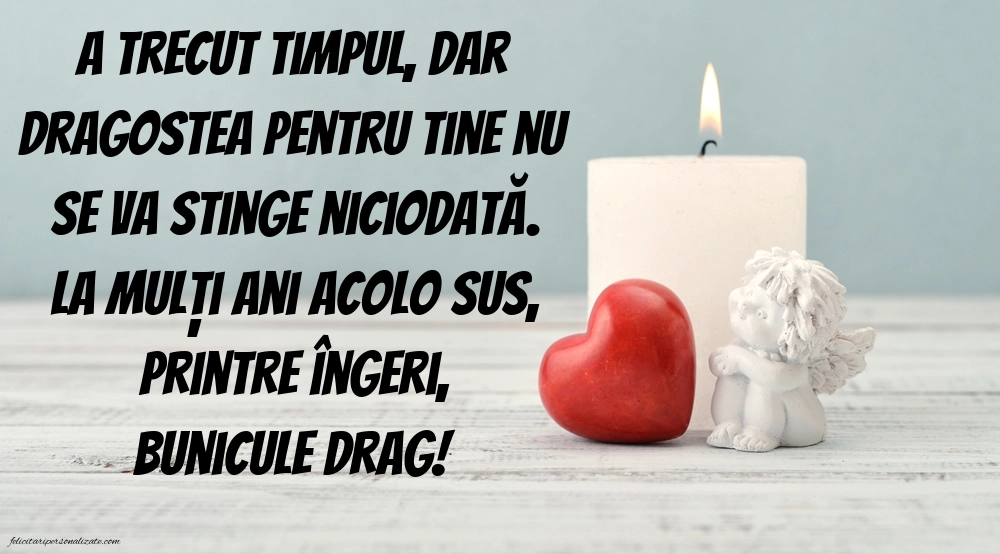 Imagini de La Mulți Ani pentru Bunic din Cer: La mulți ani (Comemorare)